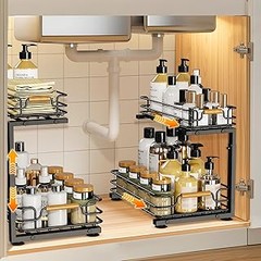 Cómo mantener organizadores de productos de limpieza en tu cocina