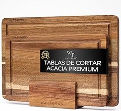 ¿Qué materiales son los mejores para tablas de cortar grandes?