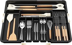 Organizadores de cubiertos ideales para cocinas con poco espacio