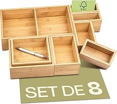 Comparativa de los mejores sets de organizadores de cajones para utensilios