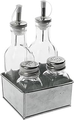 Cómo organizar aceiteras y vinagreras en tu cocina
