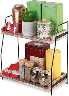 ¿Qué son los organizadores de café y té de encimera?