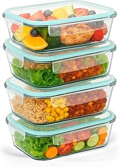 Cómo usar recipientes herméticos de cristal para conservar alimentos