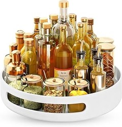 Descubre las tendencias más recientes en bandejas giratorias para armarios de cocina