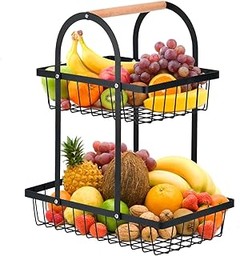Descubre los diferentes tipos de fruteros de encimera y sus beneficios