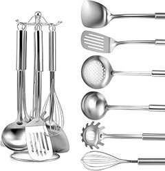 Utensilios de cocina de acero inoxidable ideales para principiantes
