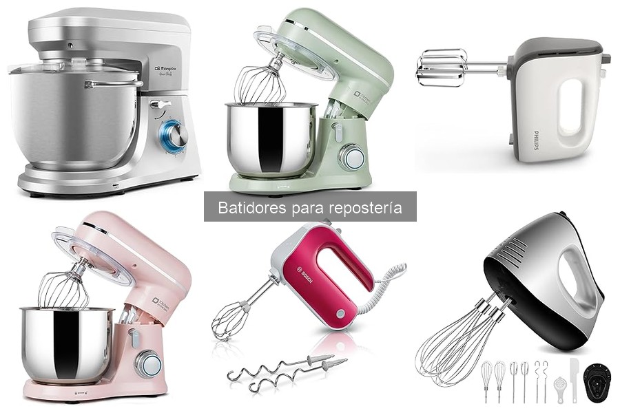 Accesorios imprescindibles para tu batidor de repostería
