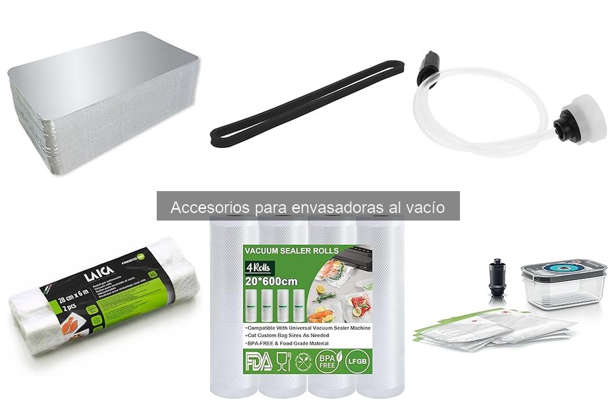 Alternativas a accesorios para envasadoras al vacío