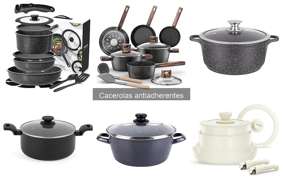 Alternativas a cacerolas antiadherentes: cocina saludable