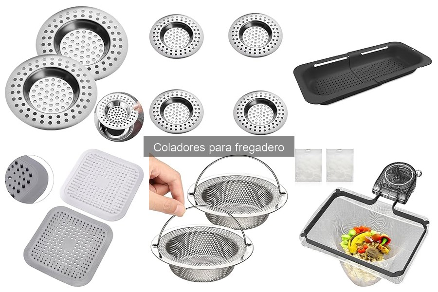 Alternativas a coladores para fregadero: mejores opciones