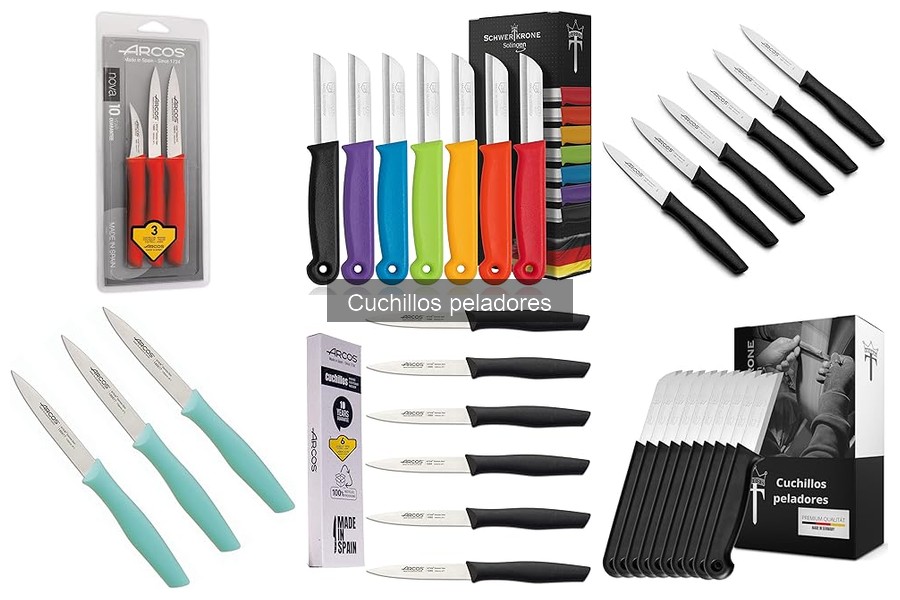 Alternativas a cuchillos peladores para pelar frutas y verduras