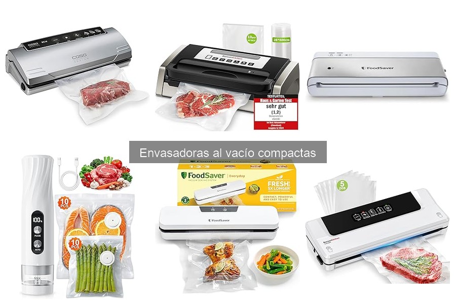 Alternativas a Envasadoras al Vacío Compactas para Alimentos