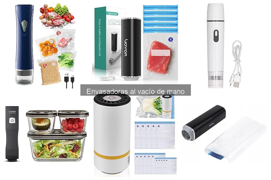 Alternativas a Envasadoras al Vacío de Mano para Alimentos