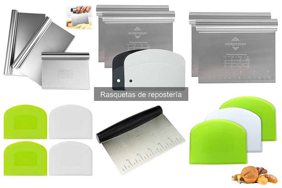Alternativas a la rasqueta de repostería: herramientas útiles