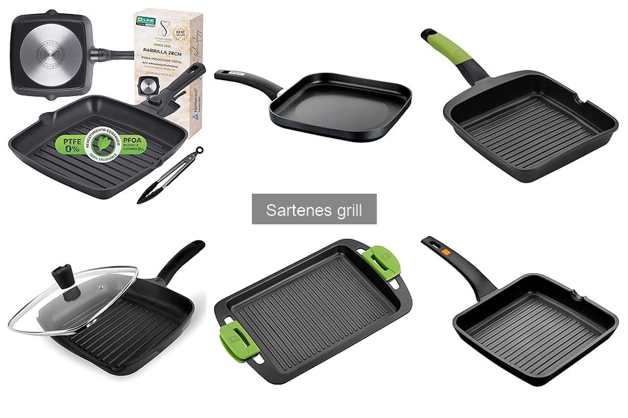 Alternativas a la sartén grill para cocinar a la parrilla