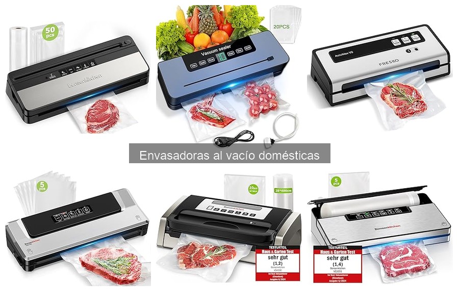 Alternativas a las envasadoras al vacío para conservar alimentos