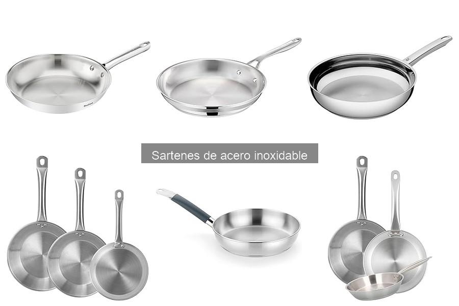 Alternativas a las sartenes de acero inoxidable: ¿Qué elegir?