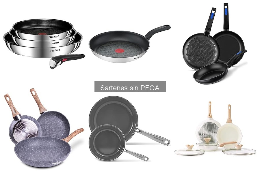 Alternativas a las sartenes sin PFOA: opciones saludables