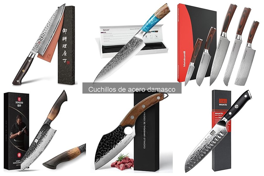 Alternativas a los cuchillos de acero damasco: opciones viables