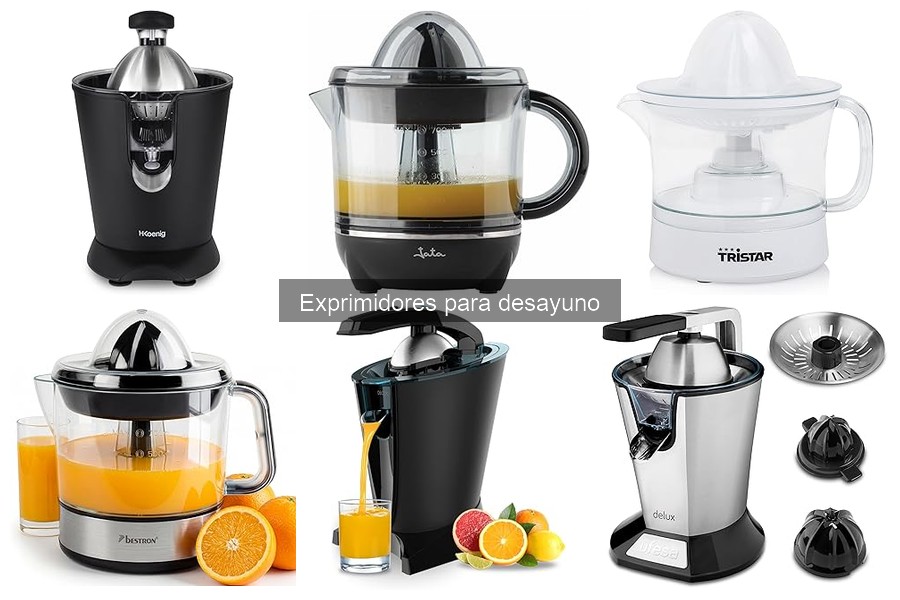 Alternativas a los exprimidores para desayuno que debes conocer