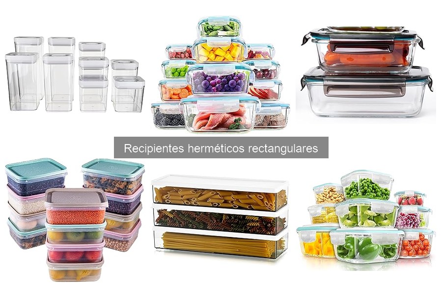 Alternativas a los Recipientes Herméticos Rectangulares