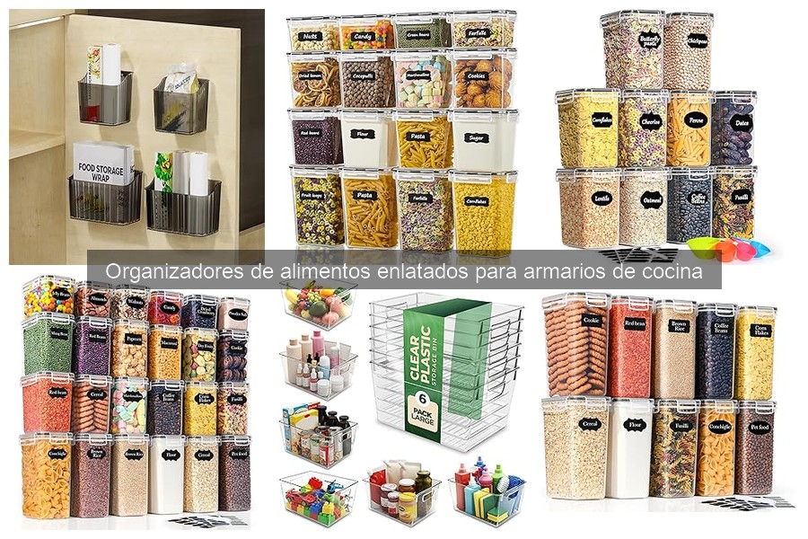 Alternativas a organizadores de alimentos enlatados
