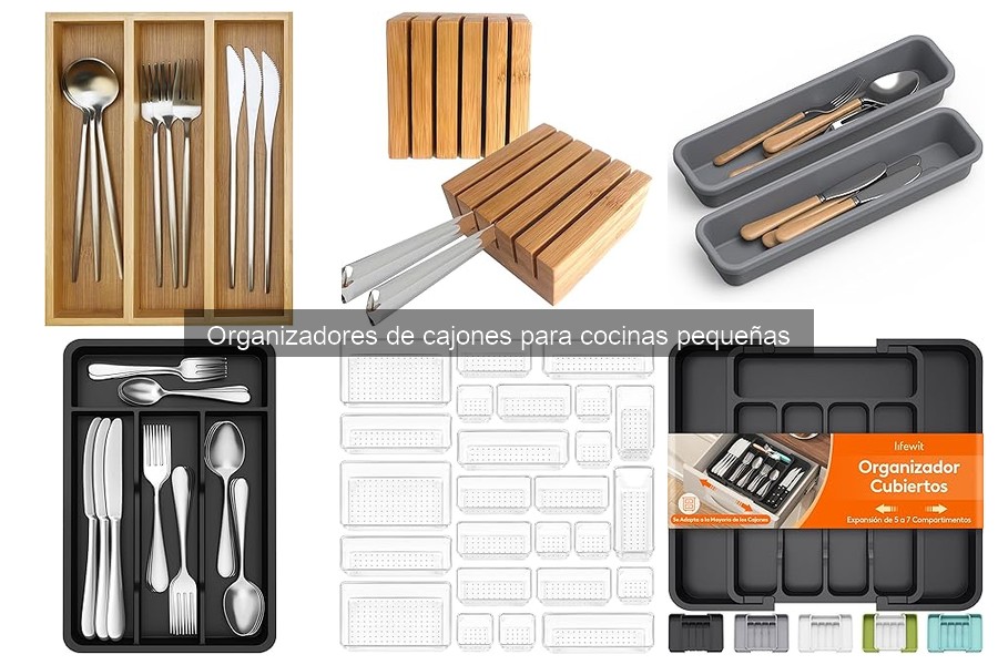 Alternativas a Organizadores de Cajones para Cocinas Pequeñas
