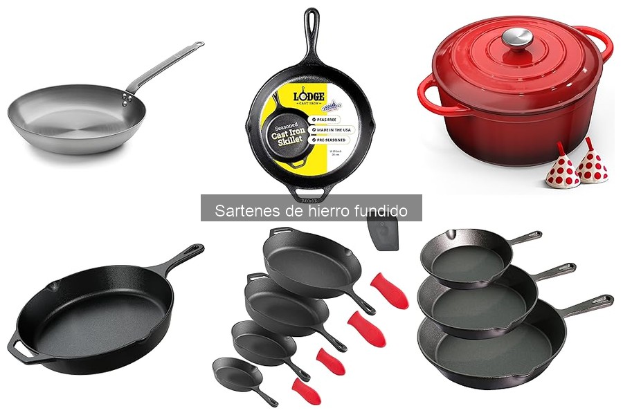 Alternativas a Sartenes de Hierro Fundido para Cocinar