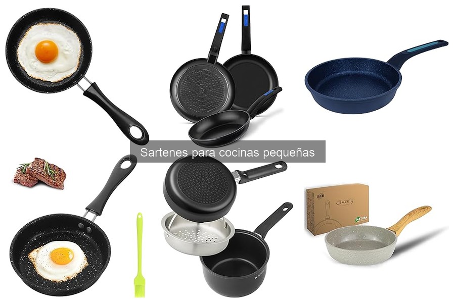 Alternativas a sartenes para cocinas pequeñas: opciones prácticas