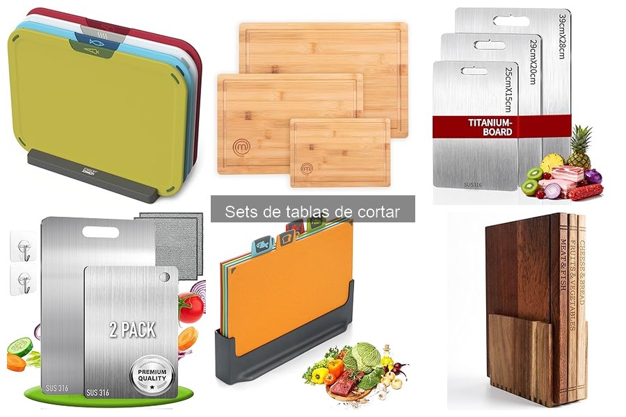 Alternativas a Sets de Tablas de Cortar para Cocineros Esporádicos