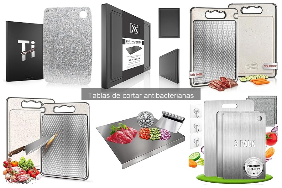 Alternativas a Tablas de Cortar Antibacterianas para tu Cocina