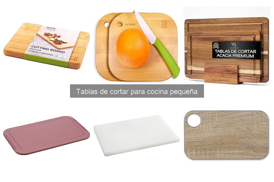 Alternativas a Tablas de Cortar Convencionales para Cocinas Pequeñas