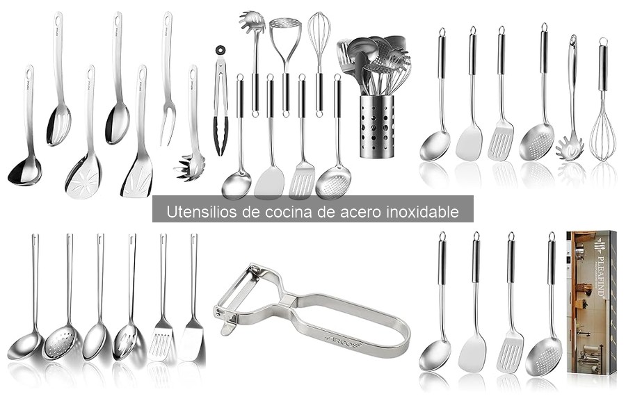 Alternativas a Utensilios de Cocina de Acero Inoxidable