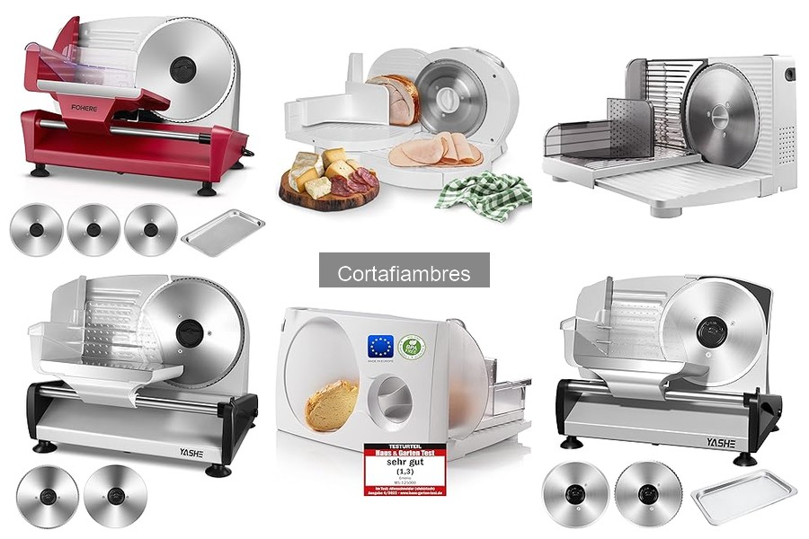 Alternativas al cortafiambres tradicional para cortar alimentos