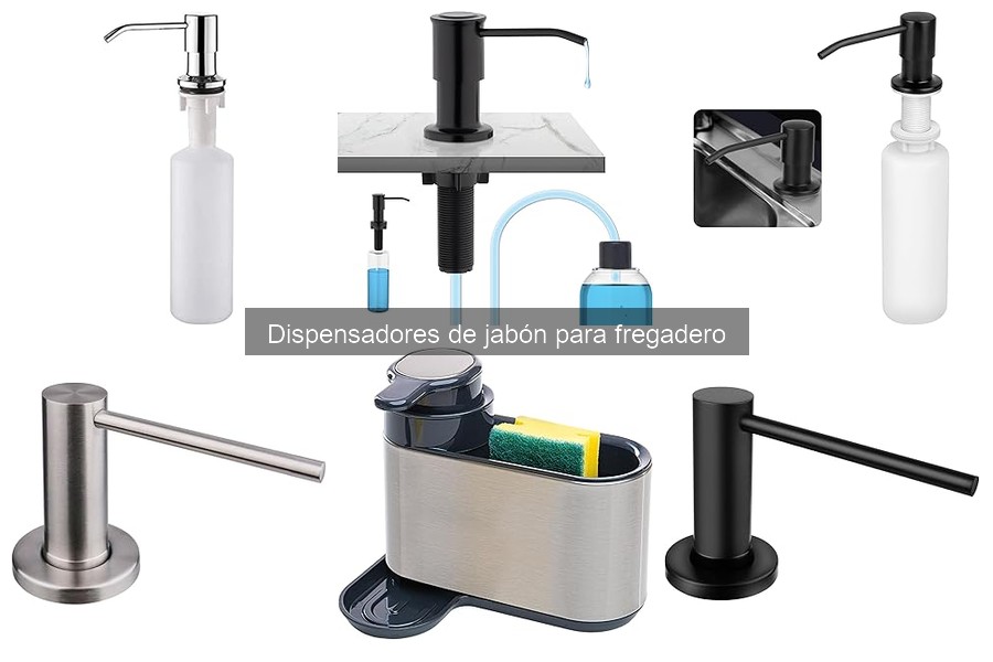 Alternativas al dispensador de jabón para fregadero
