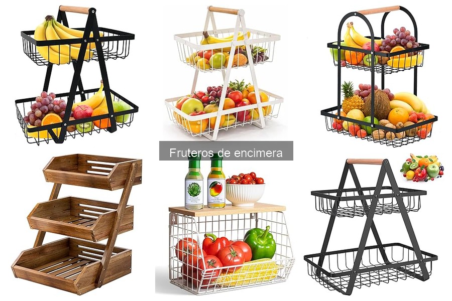 Alternativas al frutero de encimera: opciones prácticas
