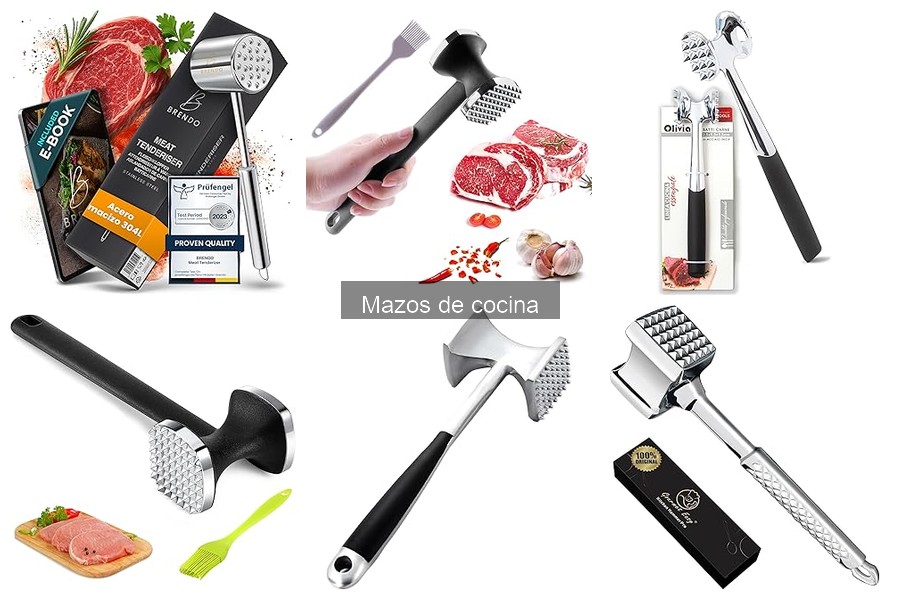 Alternativas al mazo de cocina para amasar y ablandar