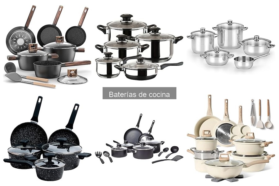 Alternativas asequibles a baterías de cocina premium