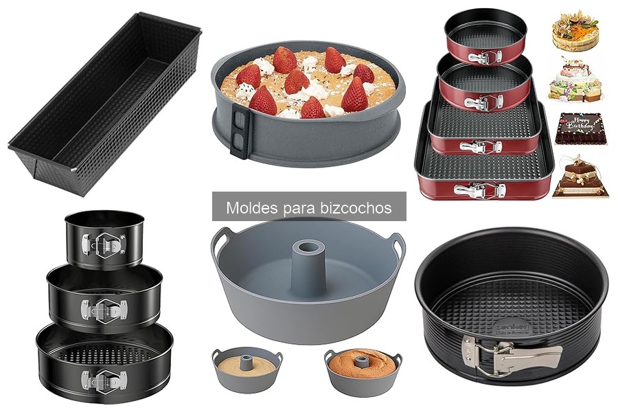 ** Alternativas creativas a moldes para bizcochos clásicos