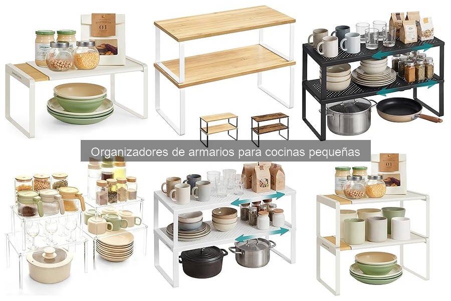 Alternativas innovadoras a organizadores de armarios de cocina