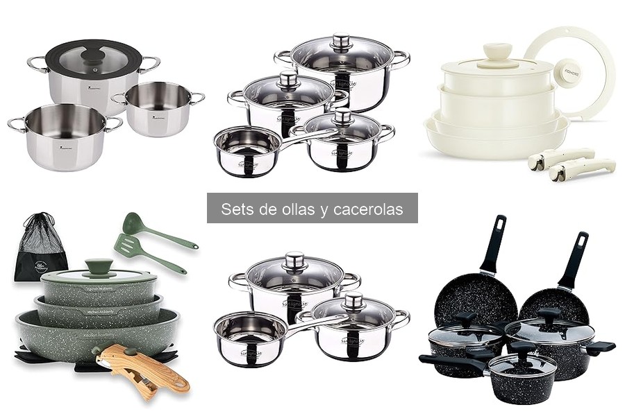 Alternativas innovadoras a sets de ollas y cacerolas