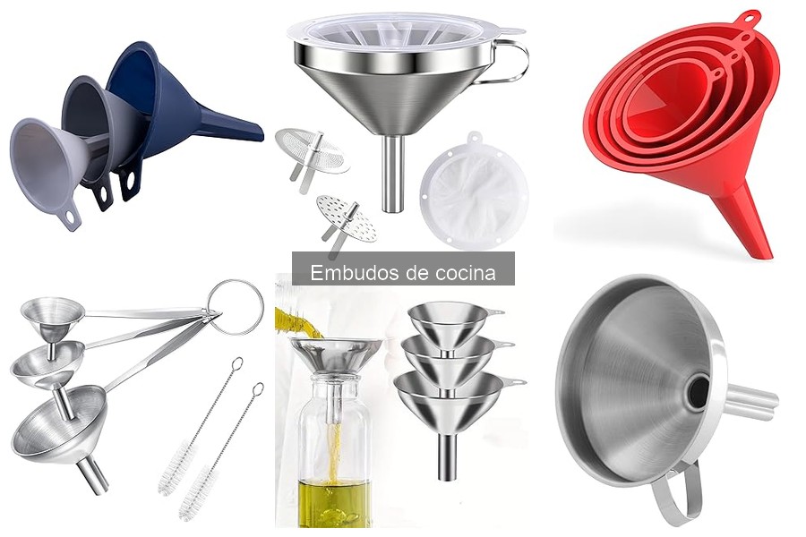 Alternativas útiles a los embudos de cocina