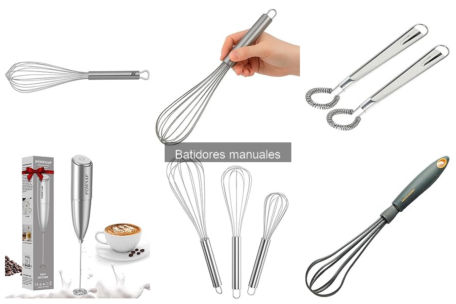Batidores manuales preferidos por chefs: Comparativa 2023
