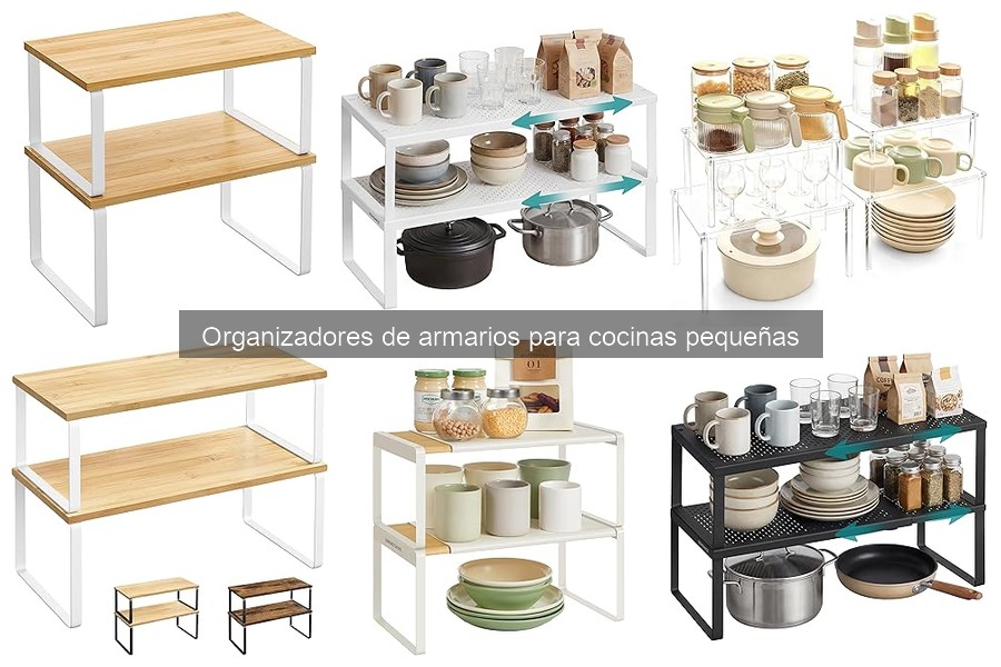 Beneficios de los organizadores en cocinas pequeñas