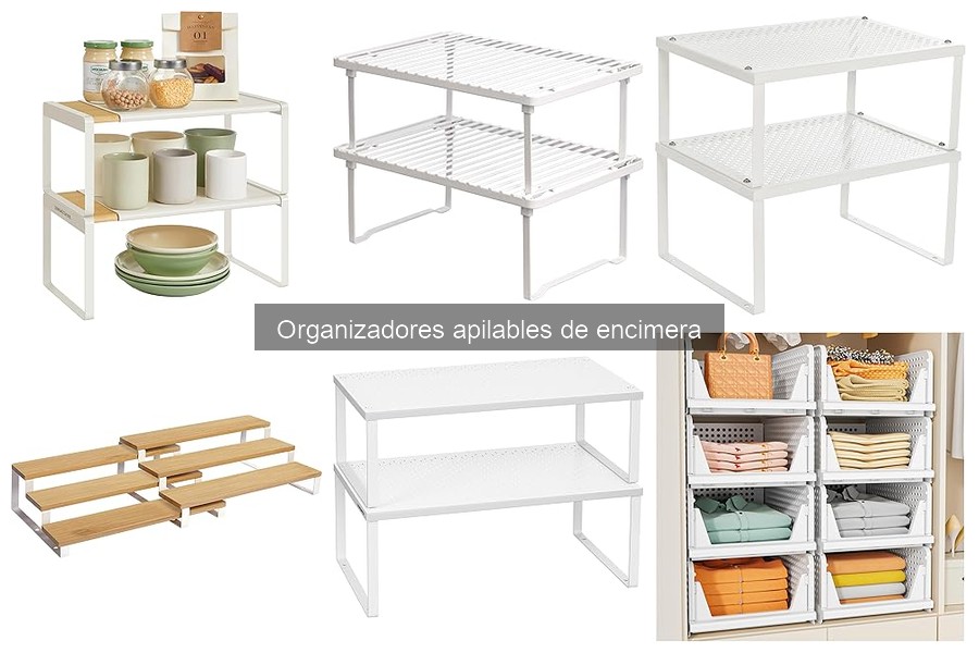 Beneficios de Organizadores Apilables vs. Tradicionales en Cocina