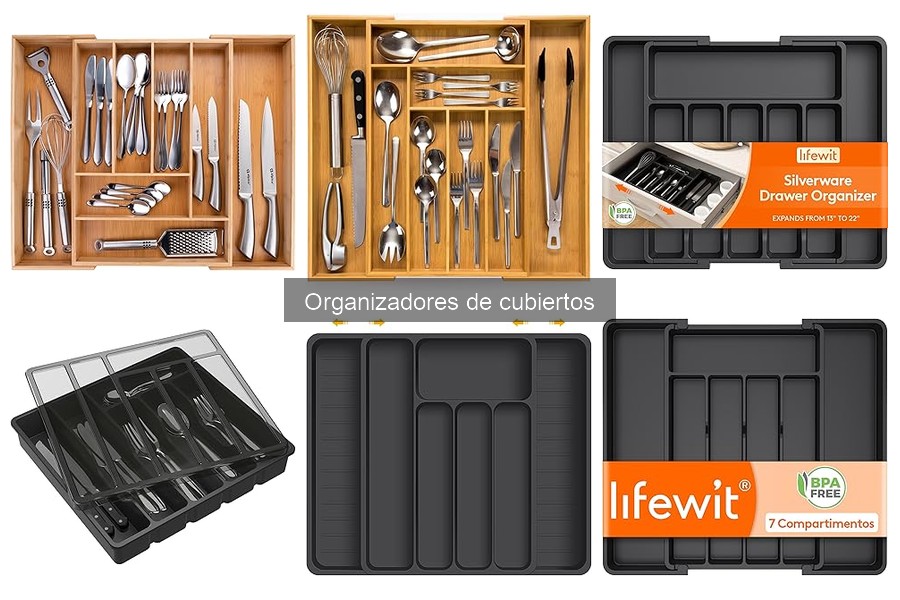 Beneficios de un organizador de cubiertos personalizado