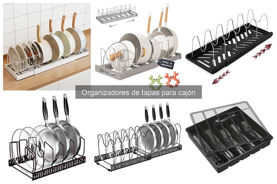 Beneficios de un Organizador de Tapas para Cajón