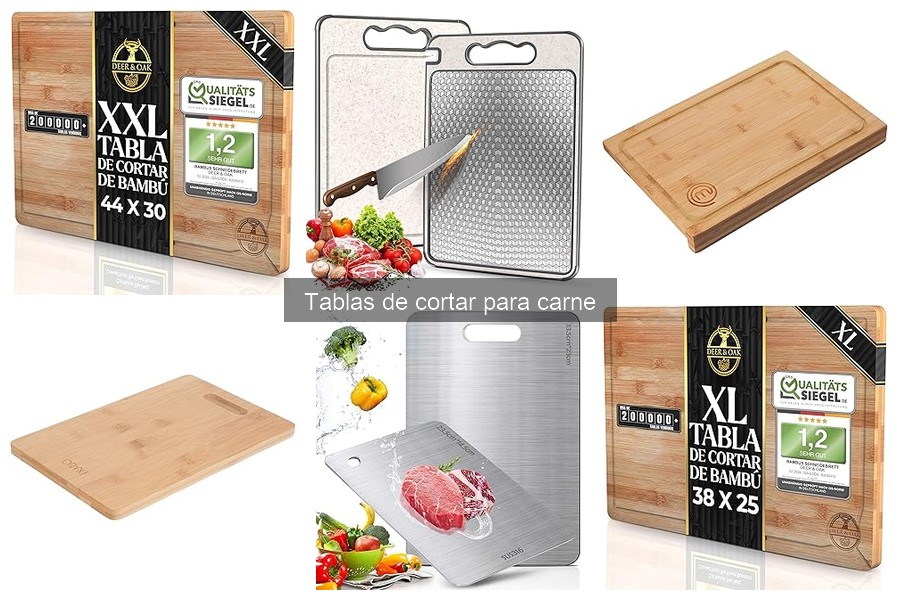 Beneficios de usar tablas de cortar específicas para carne