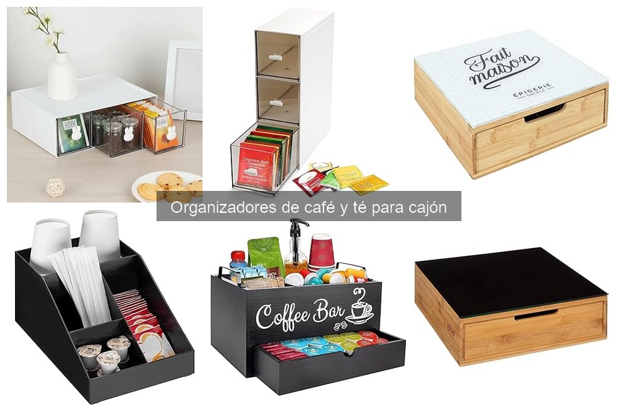 Beneficios de usar un organizador de café y té en tu cocina