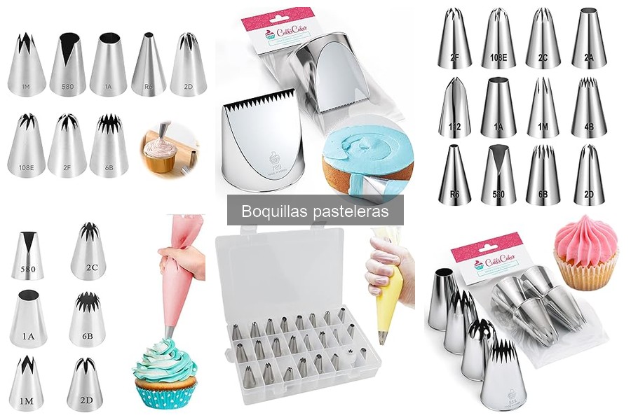 Boquillas Pasteleras: ¿Qué son y cómo se utilizan?